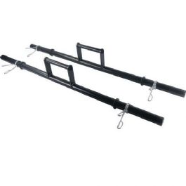 מוט משקולות עם ידיות נשיאה בסגנון איכרים Farmer's Walk (זוג)