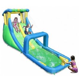 פארק מים פלאשזון עם מגלשה כפולה 9329 מבית HAPPY HOP