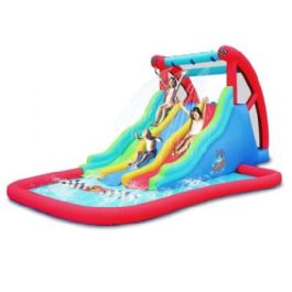 מגלשת מים תלת מסלולית 9248 מבית HAPPY HOP