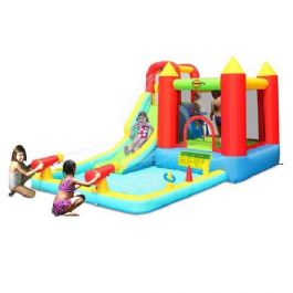 מגלשת מים תלת מסלולית 9247 מבית HAPPY HOP