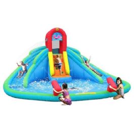 פארק מים אוקיינוס כפול מגלשות ותותחי מים 9135 מבית HAPPY HOP