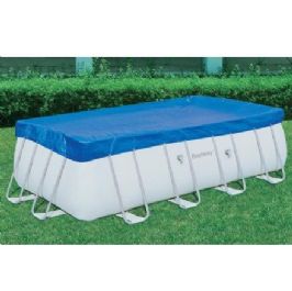 כיסוי לבריכהת אולטרה מלבנית 58232 בגודל 396/185 ס"מ BESTWAY