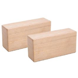 קוביות יוגה מעץ מלא (זוג) 390952 מבית CITYSPORT