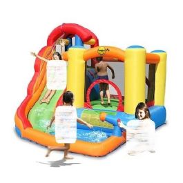 פארק מים משולב יבש רטוב עם מגלשה בסיבוב 9571 מבית HAPPY HOP