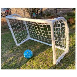 שער כדורגל PVC קלאסי 120-85 ס"מ עובי 42 מ"מ כולל רשת 485557 מבית CITYSPORT