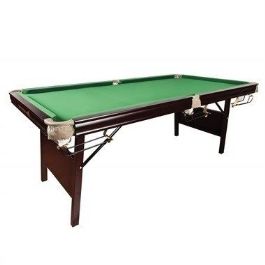 שולחן סנוקר איכותי מתקפל 486884 מעץ מלא Superleague Diamond 6 פיט סופרליג