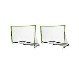 זוג שערי כדורגל 363732 בגודל 120/80 עם פתיחה מהירה QUICKPLAY POP-UP