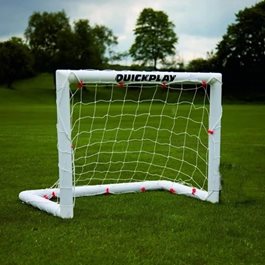 שער כדורגל מיני 90/70 ס"מ 313043 סדרה Q-FOLD PVC מבית QUICKPLAY