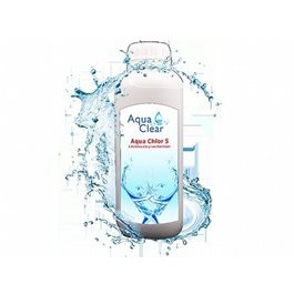 אקווה כלור 5 Cl חומר חיטוי רב שימושי 389190 לספא וג’קוזי