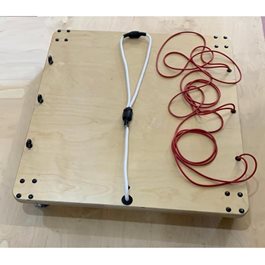 עגלת עגלת משטחים מעץ 105/100 ס"מ 100209 מבית CITYSPORT