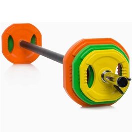 סט משקולות בודי פאמפ 20 ק"ג 100244 מבית CITYSPORT