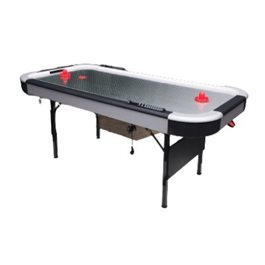 שולחן הוקי אוויר אלומיניום 6 פיט 100760 עם רגליים מתקפלות