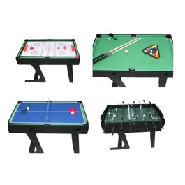 שולחן משחקים משולב 4 ב-1 101140 בגודל 4 פיט מבית CITYSPORT