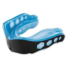 מגן שיניים לילדים 101418 ShockDoctor Gel-Max JR בצבע שחור/כחול