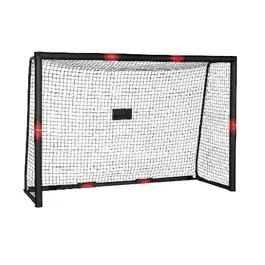 שער כדורגל ברזל 242512 עם ריפוד קורות ומשקוף בגודל 240/160 ס"מ מבית CITYSPORT