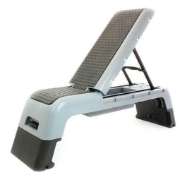 מדרגה אירובית משולבת ספסל 3 מצבים עם משענת 250286 מבית CITYSPORT