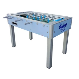 שולחן כדורגל מקצועי חוץ בגודל 4.5 פיט עם זכוכית מחוסמת Summer Free cover