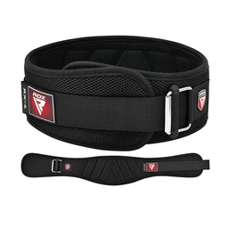 חגורת גב ניילון מקצועית 250785 Rdx Weightlifting Neoprene Gym Belt