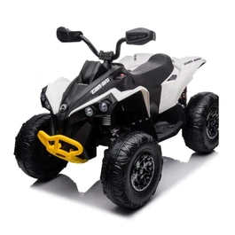 טרקטורון ממונע לילדים 250863 בעוצמה 24V מקורי CAN AM בצבע שחור/לבן