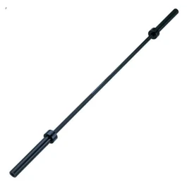 מוט אולימפי 251024 באורך 2.2 מטר, משקל 20 ק"ג cross-fit שחור עם מיסבים