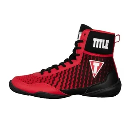 נעלי איגרוף 251063 Boxing Predator II Shoes 2.0 מבית TITLE אדום