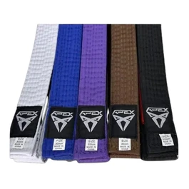 חגורה לאימונים 251140 במגוון צבעים לבחירה מבית APEX