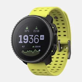 שעון ספורט חכם 242273 דגם VERTICAL מבית סונטו SUUNTO Black Lime