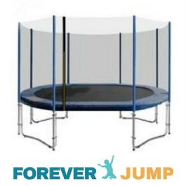 טרמפולינה 8 פיט 2.44 מטר עם רשת חיצונית סופר פרימיום FOREVER JUMP TOP