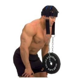 רתמה לחיזוק שרירי הצוואר ושרירי הגב העליון של BODY SOLID