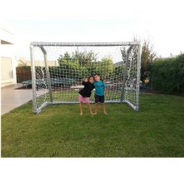 שער כדורגל מקצועי בגודל 240/170 ס"מ, עשוי PVC מעוגל מבית CITYSPORT