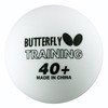 6 כדורי טניס שולחן מפלסטיק לאימון +Butterfly Training 40