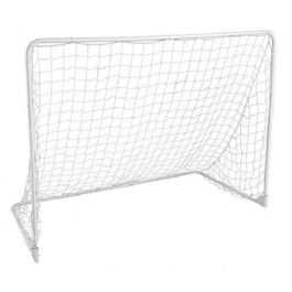 שער כדורגל מקצועי לחצר ממתכת באורך 107 ס"מ, כולל רשת מבית CITY SPORT