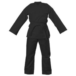 חליפת קראטה שחורה מקצועית 66213 Wacoku