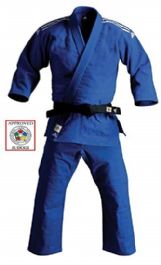 חליפת ג’ודו כחולה IJF Champion 3 מקצועית ADIDAS