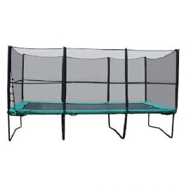טרמפולינה מלבנית מקצועית 22982 כוללת רשת הגנה, אורך 4.5 רוחב 3.05 מטר מבית TRITUR