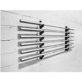 מתקן קיר מקצועי 61220 לאיחסון של 6 מוטות אולימפיים מבית CITYSPORT