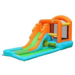 מתקן 9049 משולב מגלשה וקפיצה למים מבית HAPPY HOP